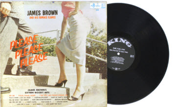 Albums de James Brown - 5 disques rares.